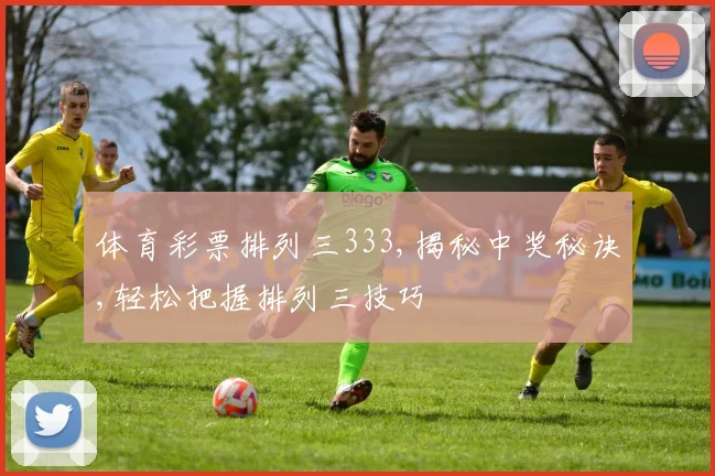 体育彩票排列三333,揭秘中奖秘诀,轻松把握排列三技巧